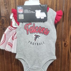 🆕️ Atlanta Falcons Creeper Set